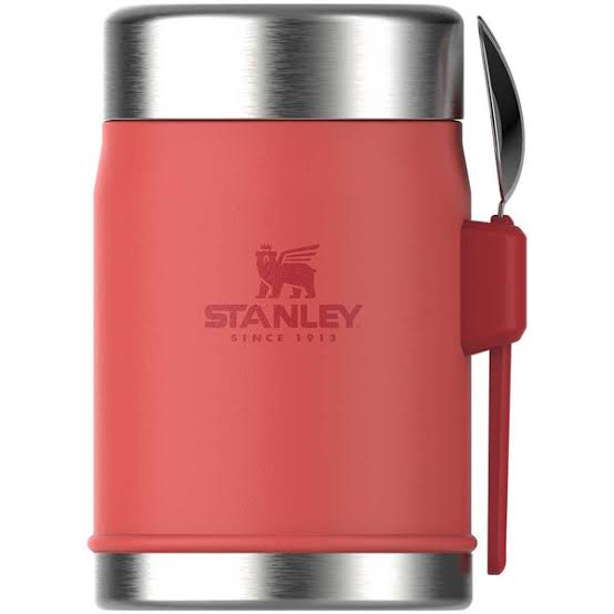 فلاسک غذای قاشق دار استنلی سری CLASSIC مدل VACUUM FOOD JAR حجم 400 میلی لیتر