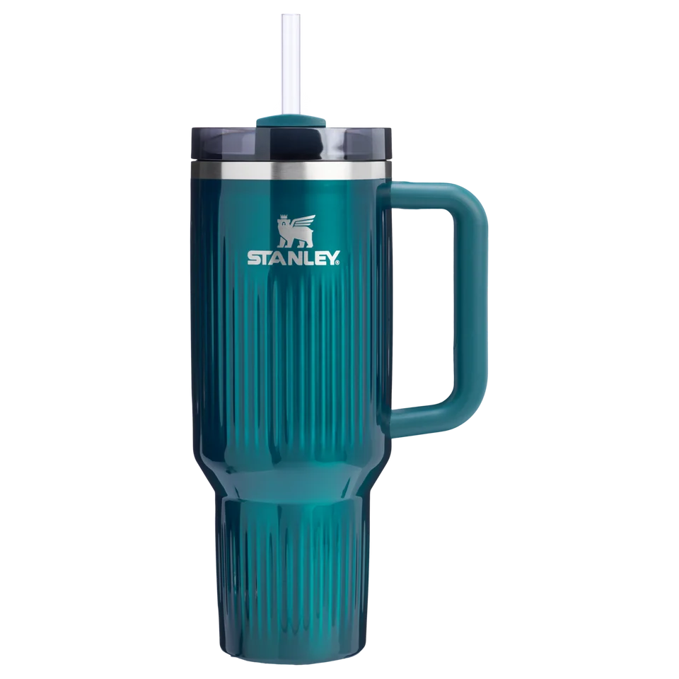 10-13002-017 (2) فلاسک استنلی سری THE FLOWSTATE (بدنه طرح دار) مدل QUENCHER H2.0 – حجم 1.18 لیتر