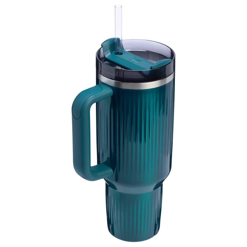 10-13002-017 (3) فلاسک استنلی سری THE FLOWSTATE (بدنه طرح دار) مدل QUENCHER H2.0 – حجم 1.18 لیتر