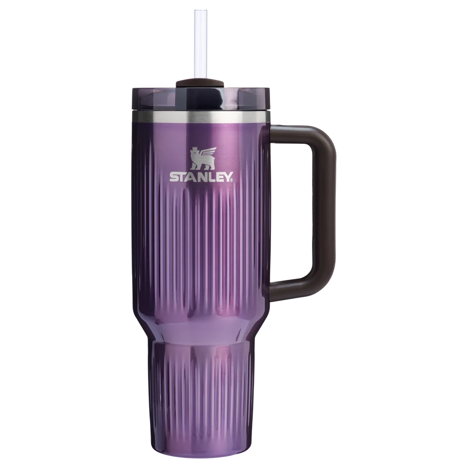 10-13002-018 (2) فلاسک استنلی سری THE FLOWSTATE (بدنه طرح دار) مدل QUENCHER H2.0 – حجم 1.18 لیتر